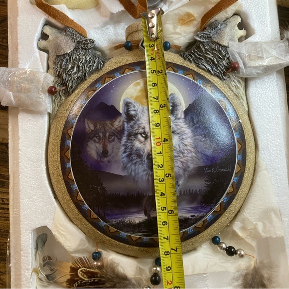 Bradford Exchange Vessel of the Spirits Collection Moonlit Vision #A0206 - Picture 7 of 12